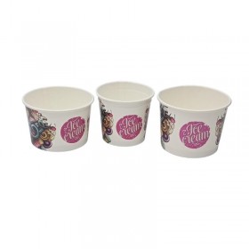 Cupe inghetata, carton personalizat, 250ml, 88mm (50buc) Cupe de inghetata 29,44 lei