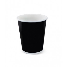 Pahare carton 235ml - 8oz negru D80 (50buc) Produse 10,18 lei