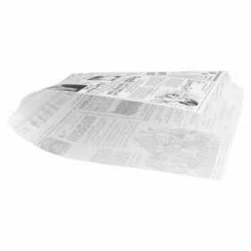Coltar din hartie, design ziar, 14x16cm (2000buc) Produse 223,08 lei