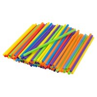 Paie jumbo flexibile, colorate, amb. la set, reutilizabile, 1000buc Produse 43,90 lei