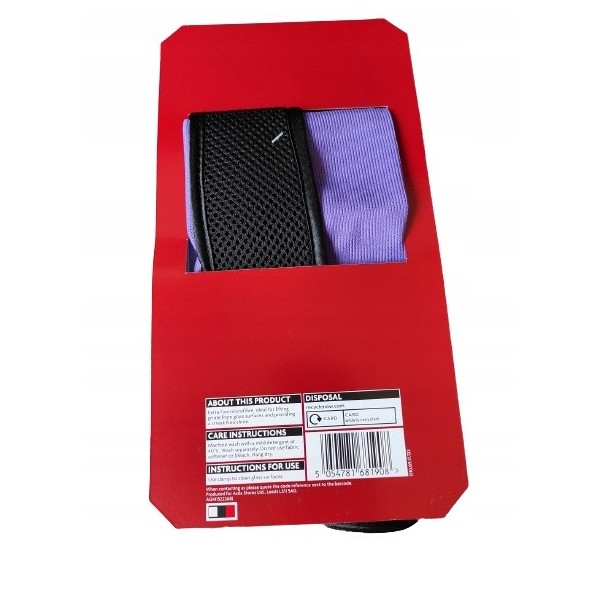 Set 12 lavete microfibra colorata, geamuri, 40x40cm Lavete & bureti 176,73 lei