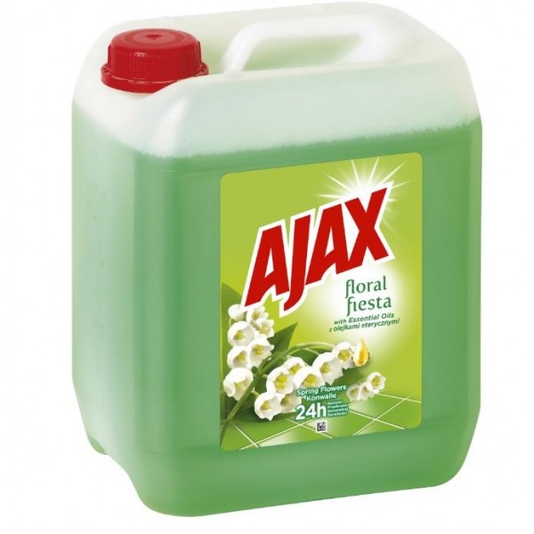 Ajax Flowers of Spring, 5 l, detergent suprafete vitrate Detergenti suprafete vitrate 48,31 lei