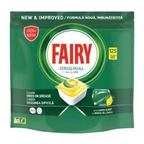 Fairy All in One, 125 spalari, capsule pentru masina de spalat vase Detergenti de vase 108,28 lei