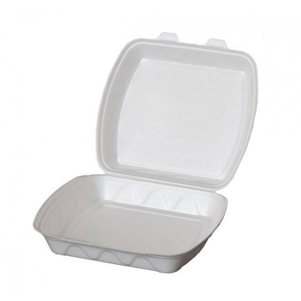 Caserole polistiren, MB1, 1 compartiment, 24*21*7 cm, 100buc Produse 54,68 lei