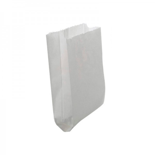 Punga hartie cerata, alba, 16*7*27 cm (1000buc) Pungi grill 144,56 lei