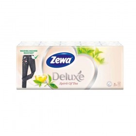 Servetele nazale Zewa, Spirit of Tea, 3 straturi, 10 buc/pachet, 10 pachete/set Produse 11,54 lei