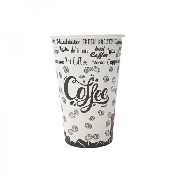 Pahare carton 200ml - 7oz coffee line D70 (50buc) Produse 7,50 lei