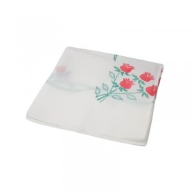 Fata de masa, Darinne, 100*100 cm, hartie laminata, imprimeu floral (10buc) Produse 13,57 lei