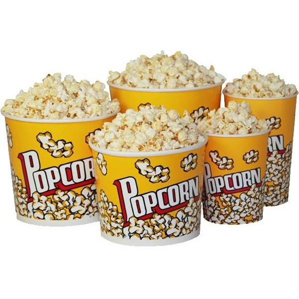 Cutie popcorn, personalizata, 132*190mm, 1920cc (25buc) Ambalaje popcorn 56,00 lei