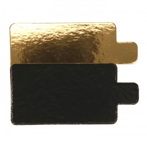 Baza prezentare monoportii, carton negru|auriu, 55*95 mm (200buc) Produse 28,66 lei