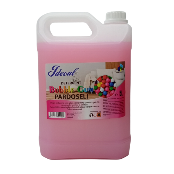 Ideeal, detergent pentru pardoseli, Bubble Gum, 5L Produse 28,10 lei