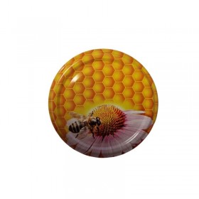 Capac metalic, twist-off, nr.3 albina, 66mm (100buc) Produse 38,11 lei