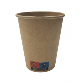 Pahare carton 350ml - 12oz natur|kraft D80 (1000buc) Produse 190,75 lei