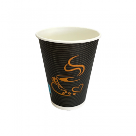 Pahare carton 200ml - 7oz negru D70 (50buc) Produse 7,13 lei