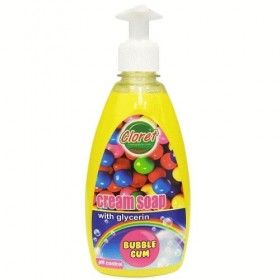 Cloret, sapun lichid 500ml, Bubble Gum, cu glicerina, PH - control Produse 7,50 lei