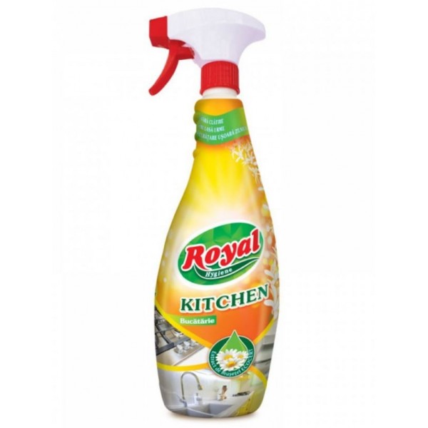 Royal Hygiene, extract de musetel, spuma activa bucatarie, 750ml Produse 16,99 lei