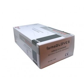 Manusi negre din nitril, nepudrate, Farma Gloves, XS (100buc) Produse 17,99 lei