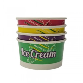Pahare carton, Ice Cream, 200ml (50buc) Cupe de inghetata 9,99 lei