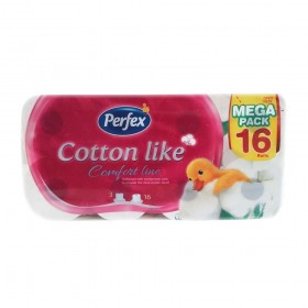 Perfex, hartie igienica, 3 straturi, 16 role Produse 27,00 lei