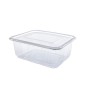Caserole plastic, capac atasat, 1000gr (100buc)