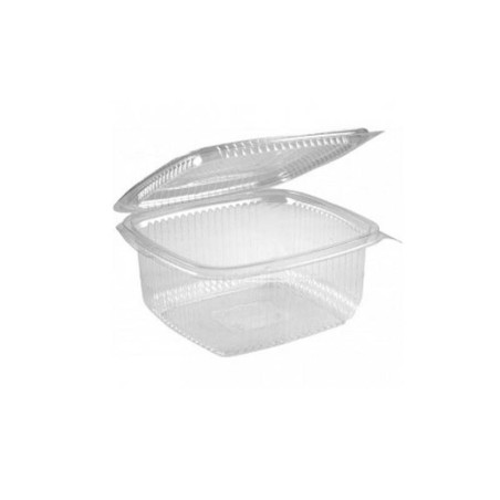 Caserole plastic, capac atasat, 500gr (100buc)
