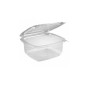 Caserole plastic, capac atasat, 250gr (100buc)