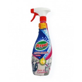 Royal solutie anticalcar, multisuprafete, ceramica, inox, pe baza de otet, 750ml Produse 19,99 lei