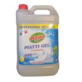 Royal Piatti Gel, fara colorant si parfum, detergent de vase profesional, bicarbonat si musetel eco, 5L Produse 66,00 lei