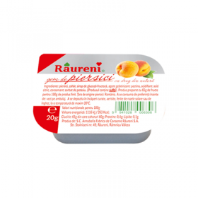 Raureni, gem de piersici, 20gr, 40buc Produse 35,90 lei