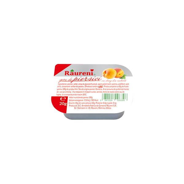 Raureni, gem de piersici, 20gr, 40buc Produse 35,90 lei