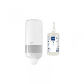 Pachet Tork, dispenser sapun lichid 1L + rezerva sapun lichid S1 Produse 197,50 lei