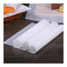 Hartie alba cerata, rezistenta la grasime, BIO 25x35cm, 3260 coli |10kg Produse 250,64 lei