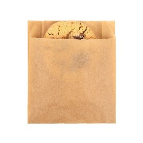 Punga hartie cerata, natur, 11x4x12cm, 1500buc Pungi din hartie 76,16 lei