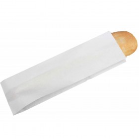 Punga hartie alba, universala, 7,5x4xh31cm, 1000buc Pungi hartie alba 85,41 lei