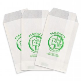 Pungi hartie tip plic, design cruce, farmaceutice, 12x19cm, 2000buc Pungi farmaceutice 119,58 lei
