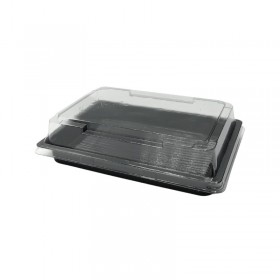 Caserole Sushi, negre, capac inalt, 165*115*H43 mm (100buc) Articole din... 66,19 lei