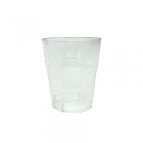Pahare plastic cristalin pentru shot, 50ml, PS, 50buc Produse 26,52 lei