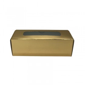 Cutii macarons, aurii, 15*5*h5 cm (50buc) Produse 53,80 lei