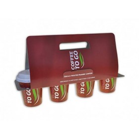 Suport 4 pahare carton (100buc) Produse 136,22 lei