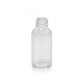 Flacoane 100ml, pet transparent, rotunde, F28mm, 100buc Produse 60,00 lei