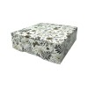 Cutie carton prajituri, design floral, 1000gr, 21*20*H6.3 cm (25buc) Produse 28,69 lei