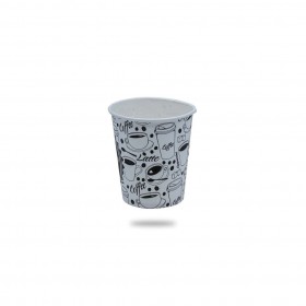 Pahare carton 100ml - 4oz coffee line D60 (50buc) Produse 3,62 lei