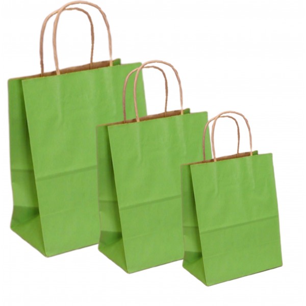 Sacosa hartie natur imprimata VERDE DES. Produse 110,88 lei