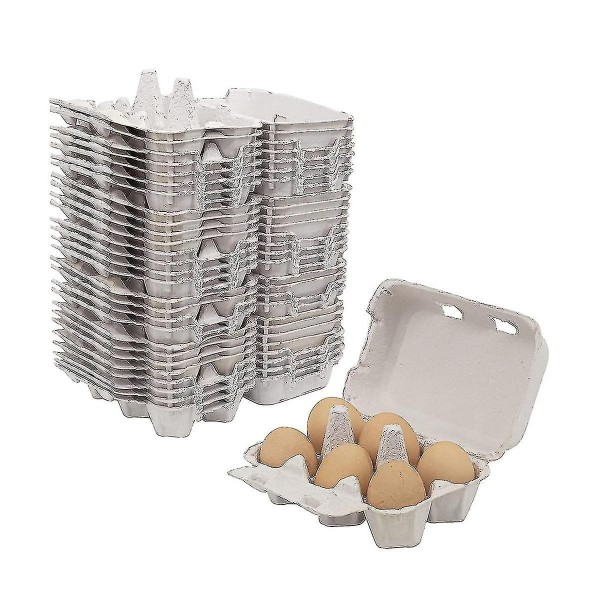 Cofraje oua gaina, carton reciclat, 6 compartimente (200buc) Produse 128,40 lei