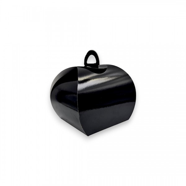 Cutii tort, Black Oval, cu maner, 12*12*h12 cm (25buc) Cutii personalizate 23,40 lei