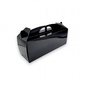 Cutii cozonac, carton negru, cu maner, 33*11*h12 cm, 25buc Cutii personalizate 58,94 lei