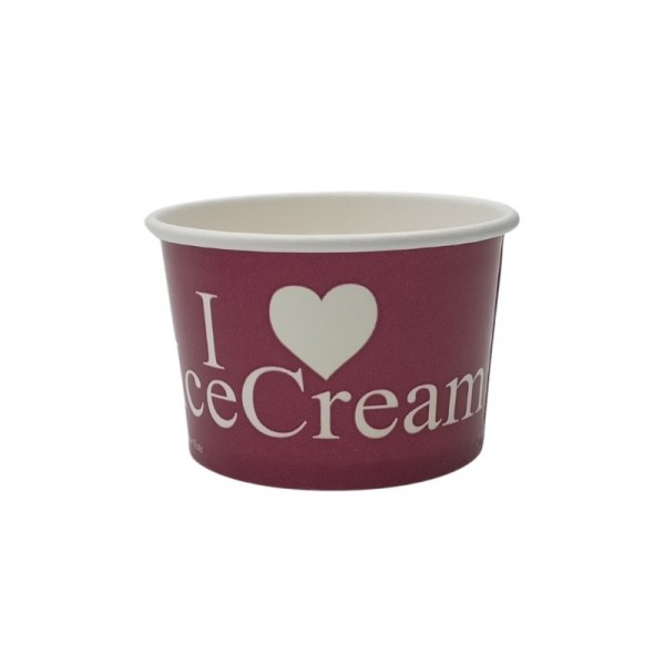 Cupe inghetata, I love Ice Cream, 100ml, 50buc Cupe de inghetata 7,99 lei