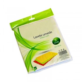 Lavete umede Sponge Cloth, 16*18cm, 3buc Produse 3,40 lei