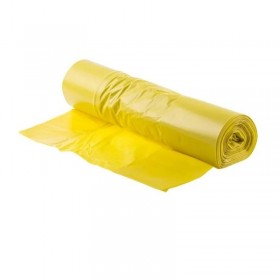 Saci menajeri premium, 240L, galbeni, EgePack, 10buc|rola Produse 10,98 lei