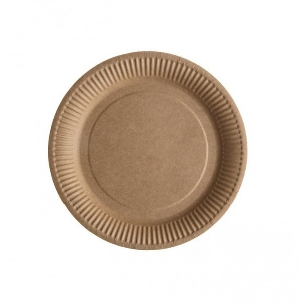 Farfurii carton natur, 18cm, 50buc Produse 9,99 lei